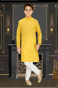 Liten Boys Festive & Party, Wedding Kurta and Pyjama Set