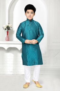 vuriq Boys Festive & Party Kurta and Pyjama Set