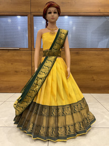 Fabcartz Girls Lehenga Choli Ethnic Wear Embellished Lehenga Choli