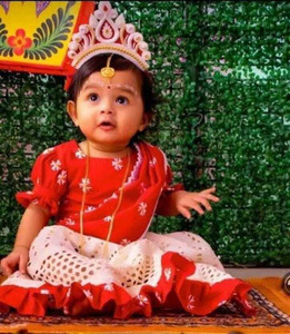 DRAPERIA बुना हुआ जामदानी कॉटन सिल्क साड़ी