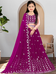 Harshiv Creation Girls Lehenga Choli Ethnic Wear, Party Wear Embellished Lehenga, Choli and Dupatta Set