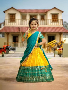 sainur creation Girls Lehenga Choli Ethnic Wear, Western Wear Printed Lehenga, Choli and Dupatta Set