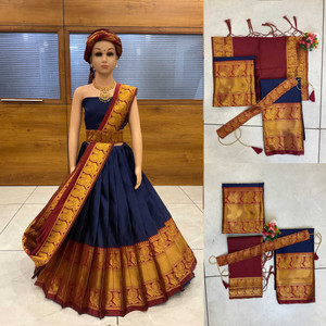Fabcartz Girls Lehenga Choli Ethnic Wear Embellished Lehenga Choli