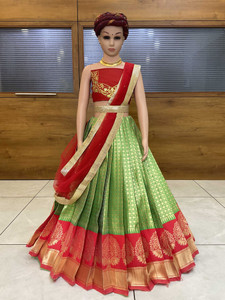 Fabcartz Girls Lehenga Choli Ethnic Wear Embellished Lehenga Choli