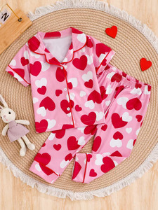 SKYHEAVEN Kids Nightwear Baby Boys & Baby Girls Graphic Print Cotton Blend