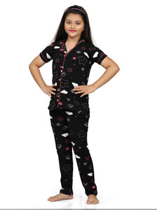 Bloem Kids Nightwear Girls Printed Cotton