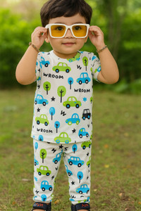 ALANTA Kids Nightwear Boys Printed Cotton Blend