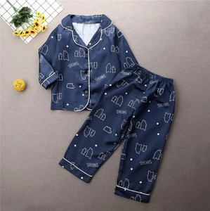PAGHDAL BROTHERS Kids Nightwear Baby Boys & Baby Girls Printed Polyester Blend