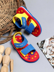TOMSY CHOICE Boys & Girls Velcro Thong Sandals