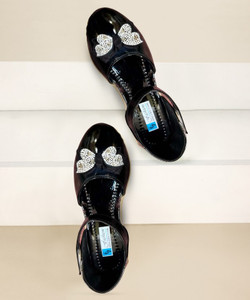 Ideal COLLECTION Girls Velcro Flats