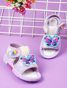 KINGSANDQUEENS Boys & Girls Velcro Sports Sandals