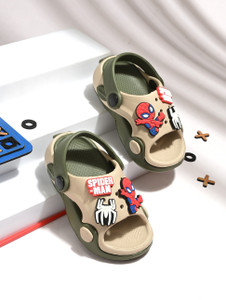 Miss & Chief Spiderman Boys & Girls Sling Back Sports Sandals
