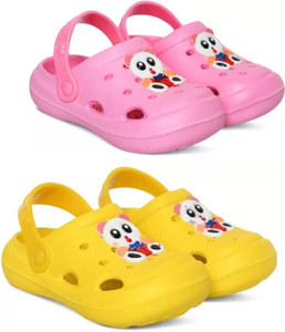 Firstcliq Boys & Girls Sling Back Clogs