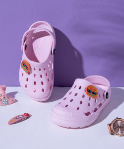 Toothless Girls Sling Back Clogs