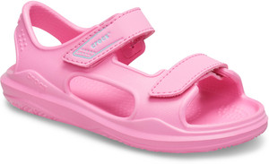 CROCS Girls Velcro Sports Sandals
