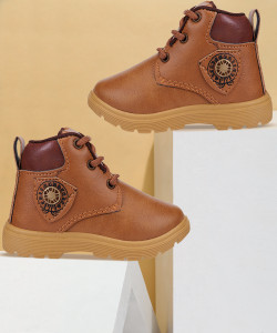 BERSACHE Boys Lace Hiking & Trekking Shoes