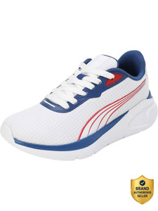 PUMA Boys & Girls Lace Running Shoes White - Image 6