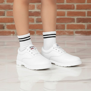 action Boys & Girls Lace School Shoes