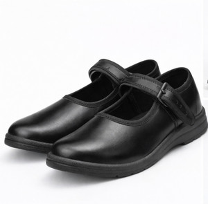 Sindhshooz Girls Buckle School Shoes