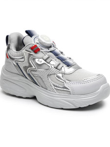 G&D Boys & Girls Lace Running Shoes Gray - Image 6