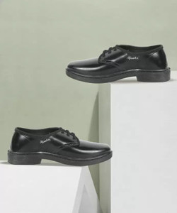 AJANTA Boys Lace Derby Shoes