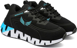 BERSACHE Boys & Girls Lace Running Shoes