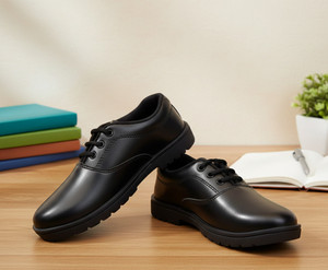 FEETLEX Hulk Boys Lace School Shoes