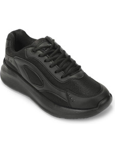 LIBERTY Boys & Girls Lace School Shoes Black - Image 6