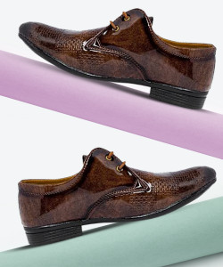 SHOEBOOK Boys Lace Derby Shoes
