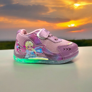 ZNSROYAL Frozen Girls Velcro Sneakers