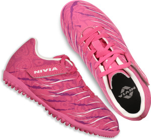 NIVIA Boys & Girls Velcro Running Shoes Red - Image 6