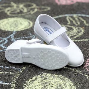 AJANTA Girls Velcro School Shoes
