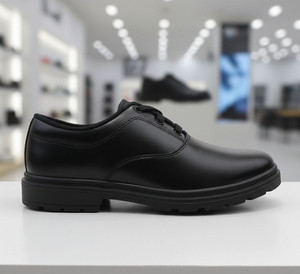 Shoegears Boys Lace School Shoes