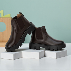 Freeplay Boys Slip on Casual Boots