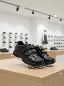 Shoegears Boys & Girls Velcro School Shoes
