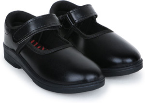 airaqua Girls Velcro School Shoes