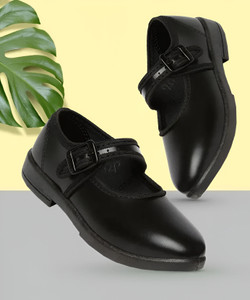 Trendmode Girls Strap School Ballerinas