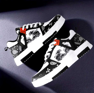 Duckeyes Boys Black Lace Sneakers - Image 6
