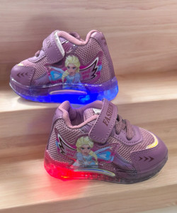 ZNSROYAL Girls Velcro Sneakers