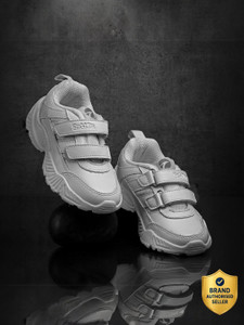 action BRAVO 70 Durable Comfortable Breathable Casual Boys & Girls Velcro Running Shoes