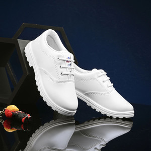 Birde Boys & Girls Lace School Shoes