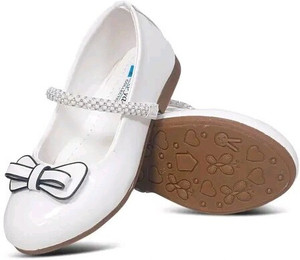LOGO SB n RB Girls Strap Ballerinas