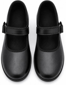 Pratham Girls Velcro School Shoes