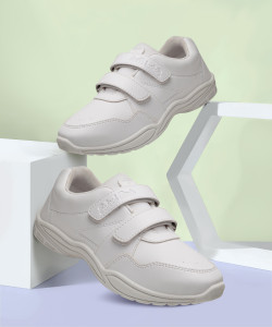 School Birds Boys & Girls Velcro Oxford Shoes