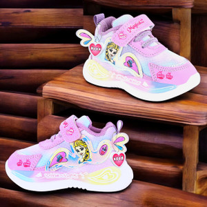 Hooh Girls Velcro Dancing Shoes