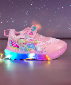 ZNSROYAL Frozen Girls Velcro Sneakers