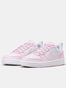 NIKE Court Borough Low Recraft Boys & Girls Lace Sneakers