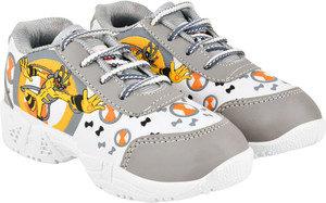 Pu-Pine Boys Lace Sneakers