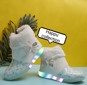 HAPPU COLLECTION Girls Zip Casual Boots