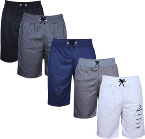 Fashionate World Short For Boys Casual Printed Pure Cotton